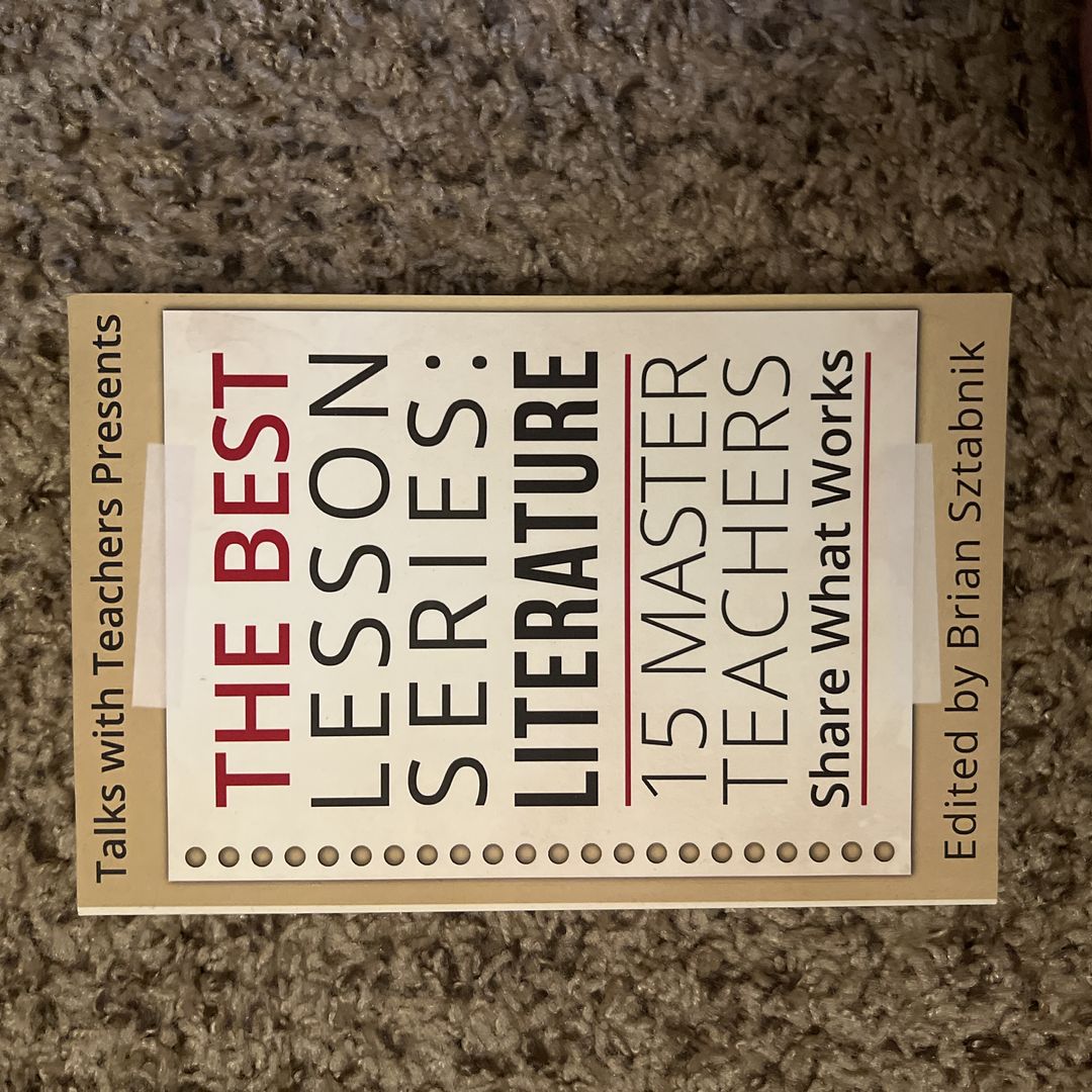 The Best Lesson Series: Literature
