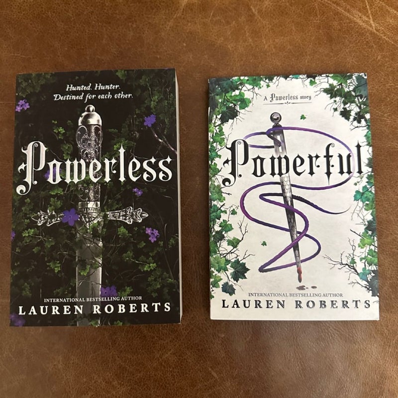 Powerless & powerful signed by lauren roberts