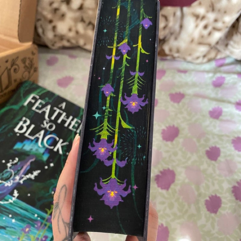 Fairyloot Exclusive A Feather So Black by Lyra Selene!