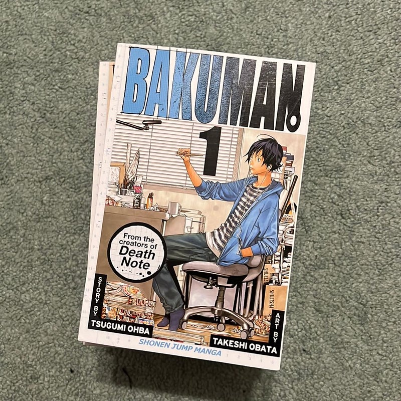 Bakuman. Volumes 1-8 by Tsugumi Ohba; Takeshi Obata, Paperback