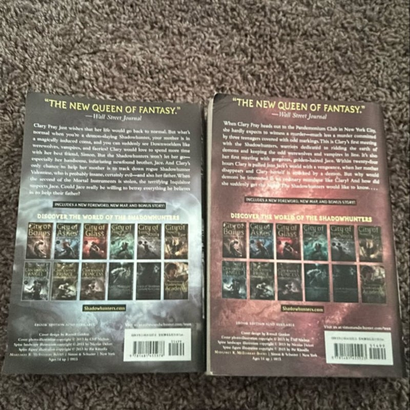 City of Ashes (books 1-2)