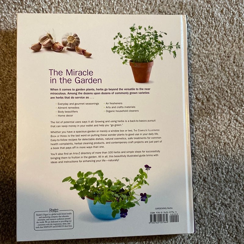 The Complete Illustrated Book to Herbs