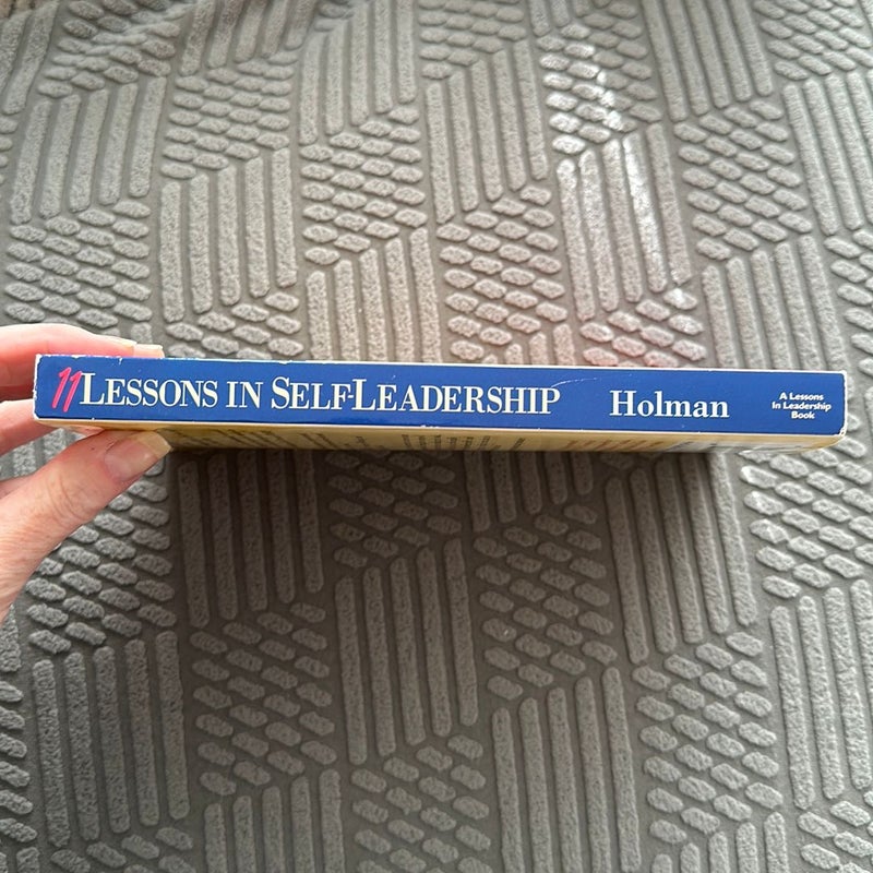 Eleven Lessons in Self Leadership