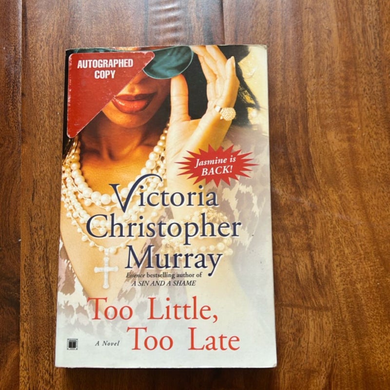 Too Little, Too Late