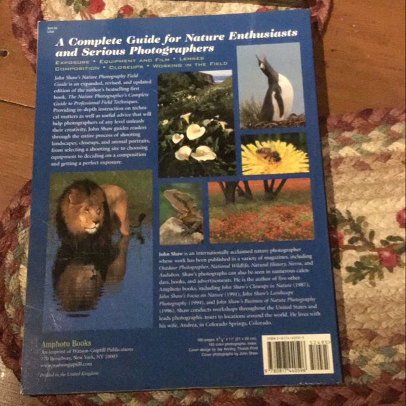 John Shaw's Nature Photography Field Guide