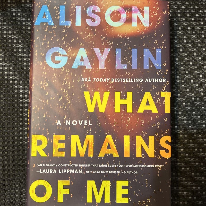What Remains of Me (signed by author)