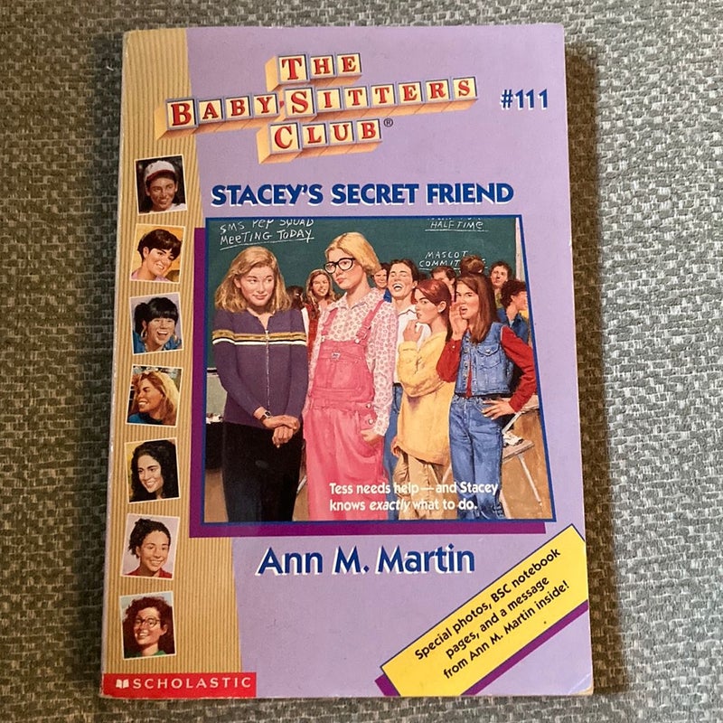 Stacey's Secret Friend by Ann M. Martin