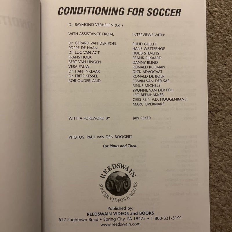 The Complete Handbook of Conditioning for Soccer