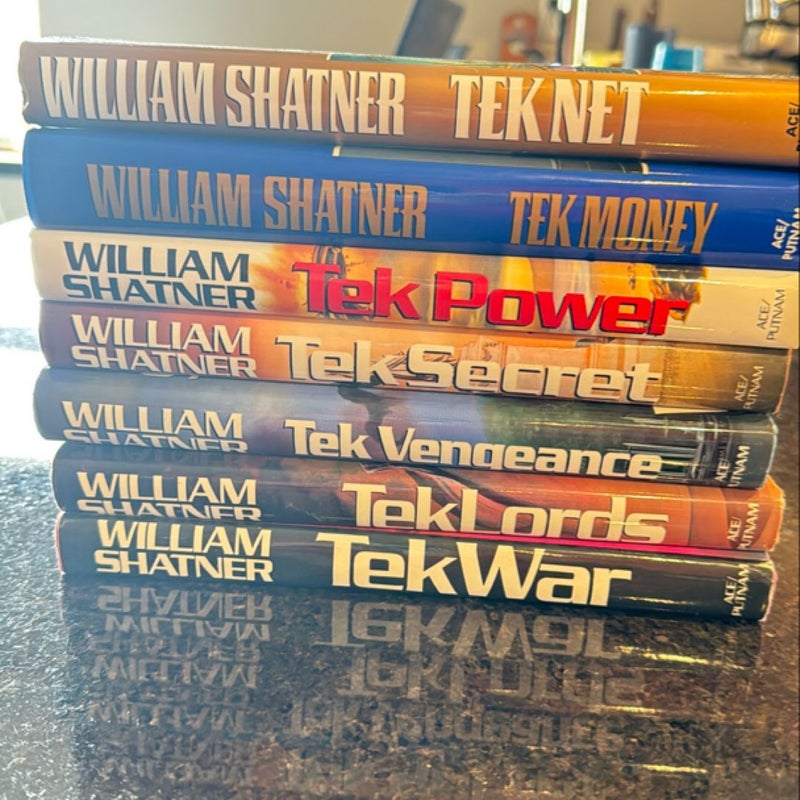 Bundle-Tek War series *first edition 