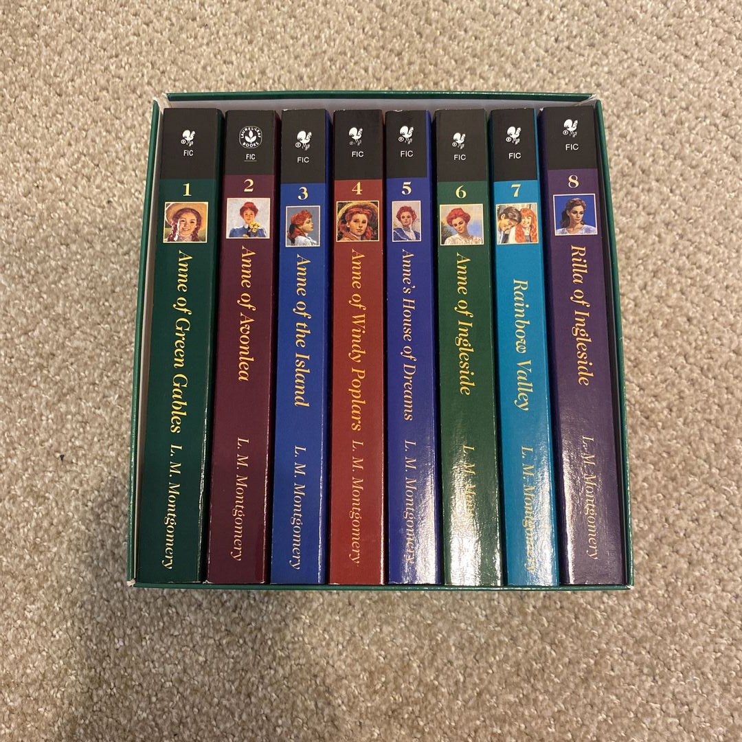 8-books Complete Box Set Anne Of Green Gables L M Montgomery
