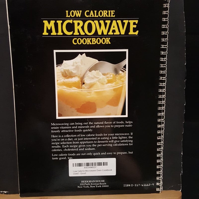 Low Calorie Microwave Oven Cookbook