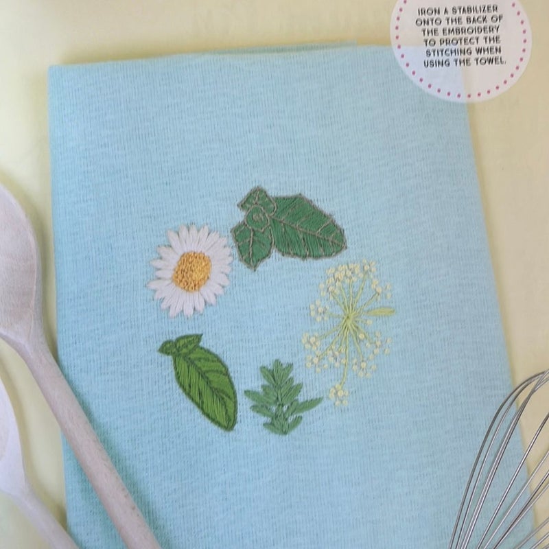200 Embroidered Flowers