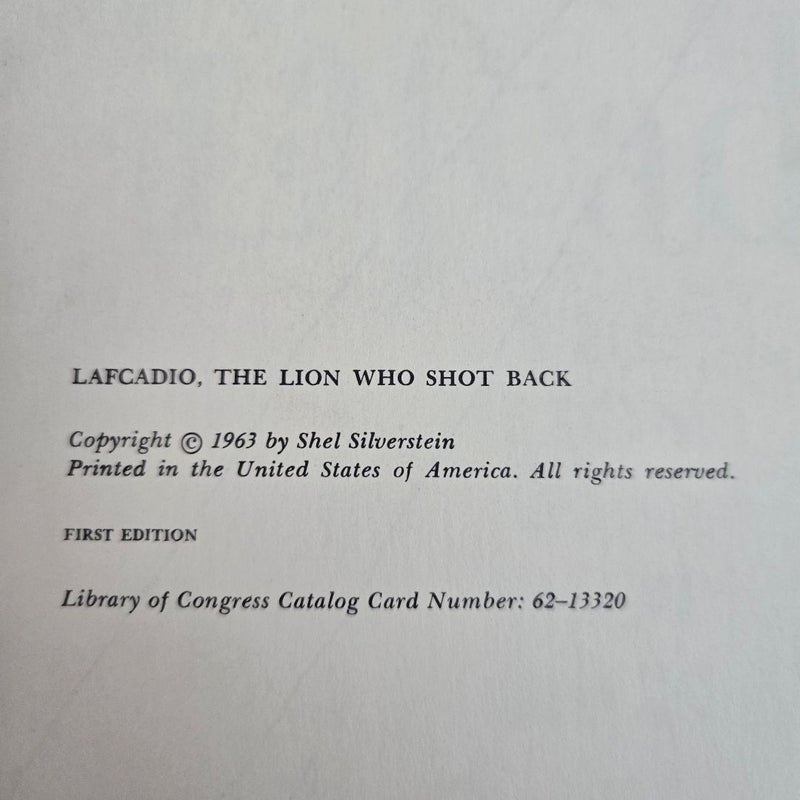 Lafcadio the Lion Who Shot Back