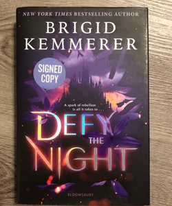 ✨ Signed Book ~ Defy the Night by Brigid Kemmerer ✨