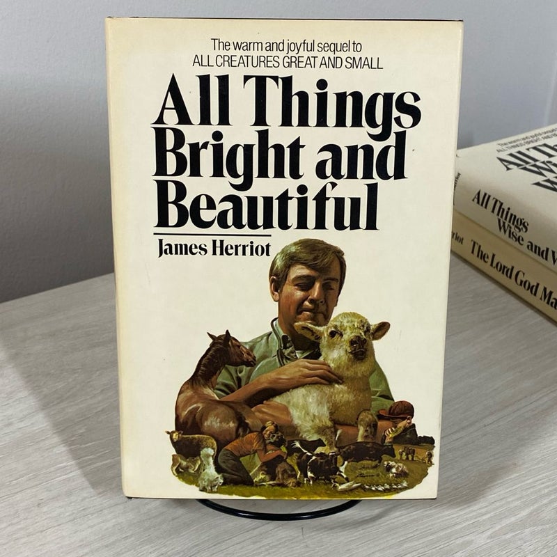James Herriot All Creatures Great And Small Series Lot Books 1-4 *Read Editions*