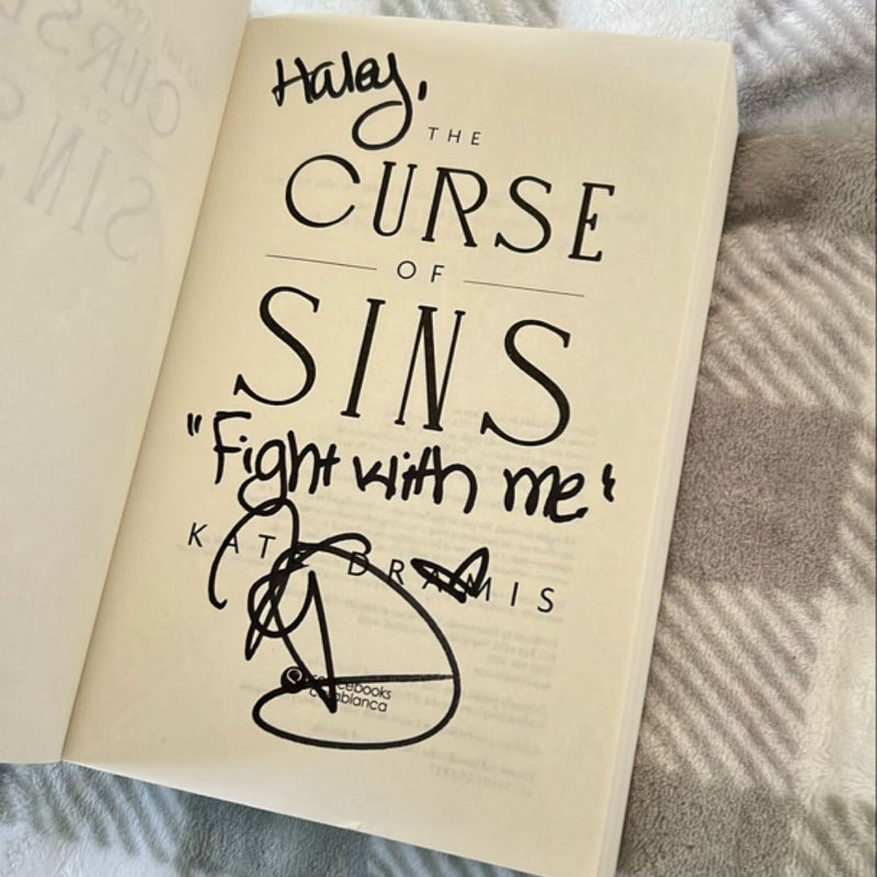 The Curse of Sins SIGNED