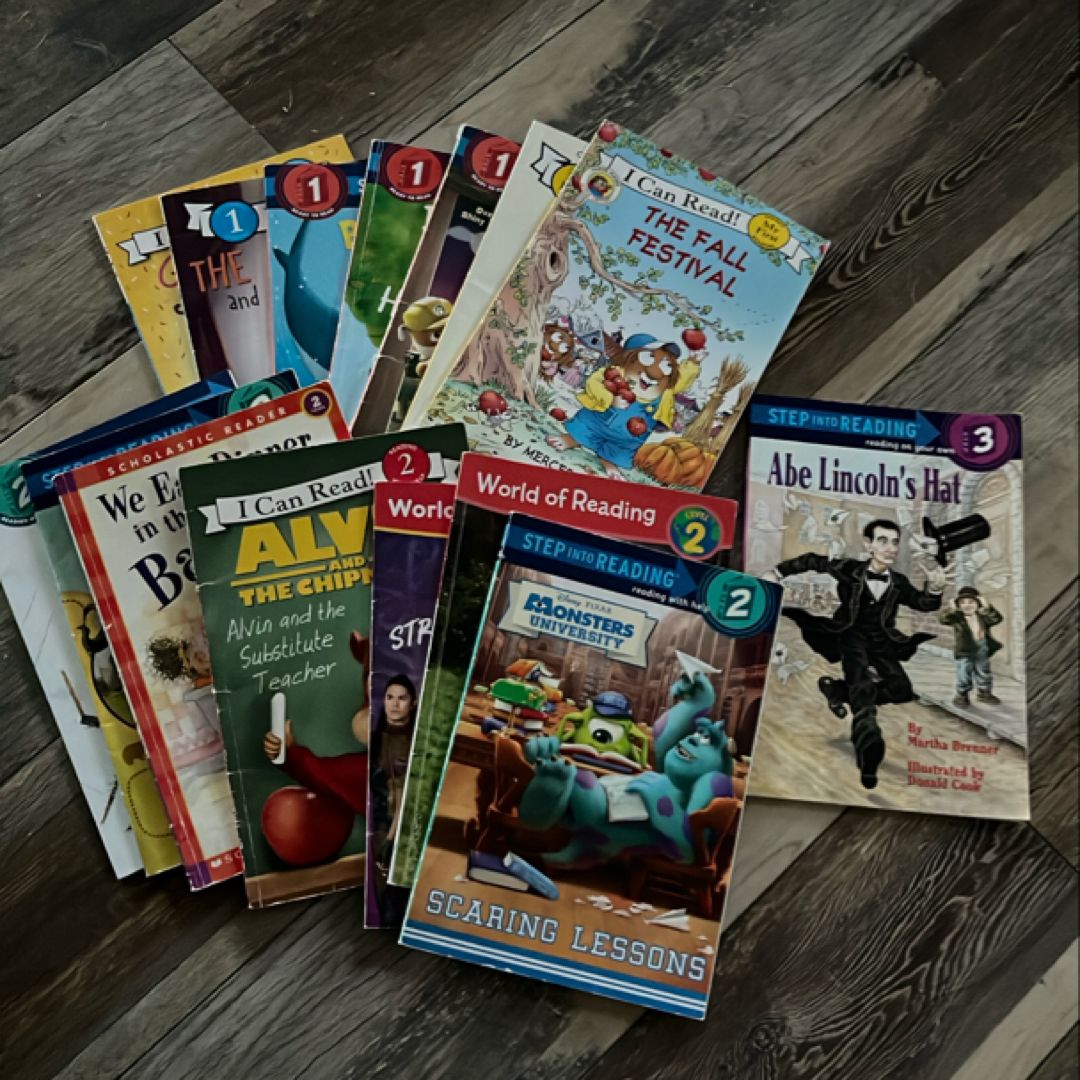 Childrens Reading Levels Books - 15 in All