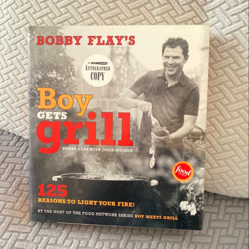 Bobby Flay's Boy Gets Grill-Signed