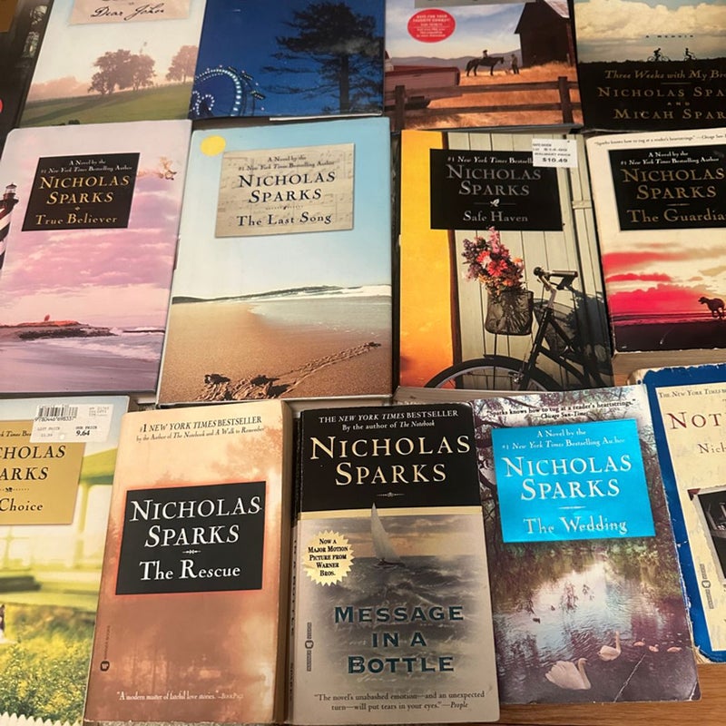 Nicholas Sparks Books Bundle