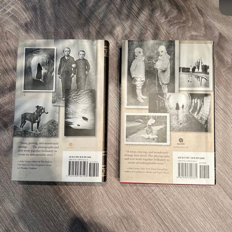 Miss Peregrine's Home For Peculiar children & Hollow City Hardback