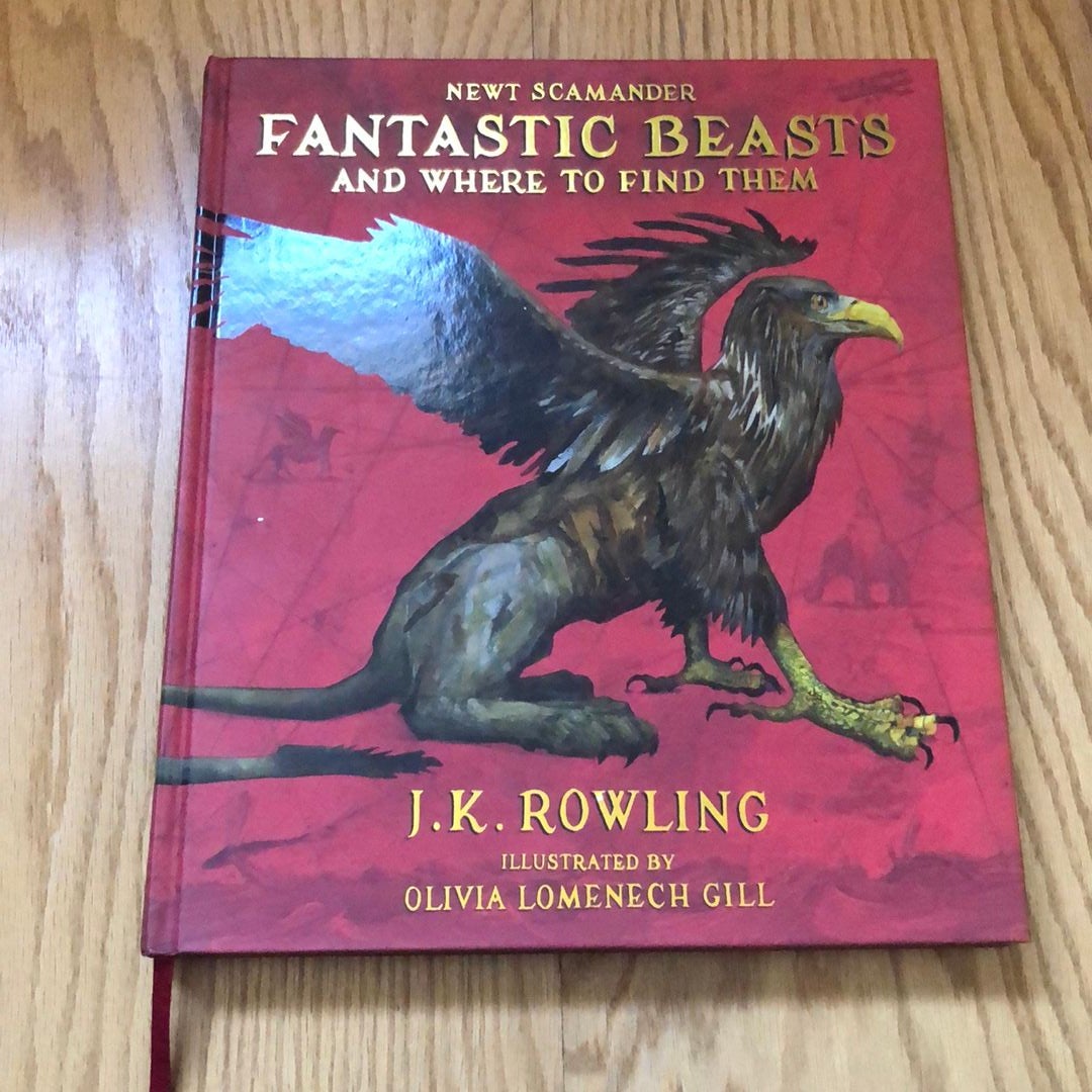 Fantastic Beasts and Where to Find Them by J. K. Rowling, Newt Scamander,  Hardcover