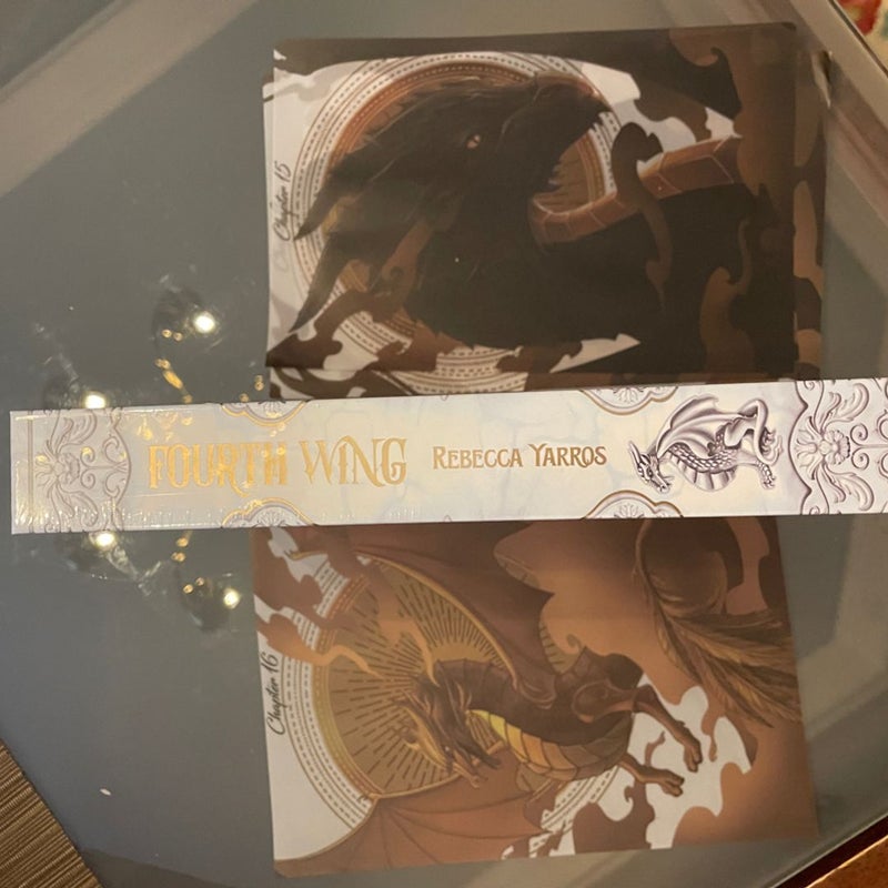 Fourth Wing (Bookish Box w/ page overlays)