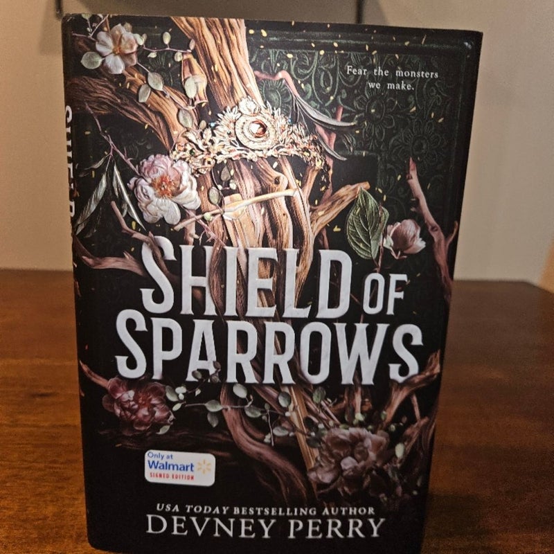 *HAND SIGNED* Walmart Limited Edition of Shield of Sparrows
