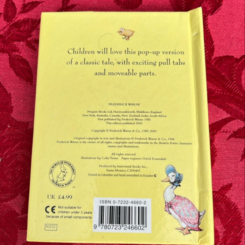 Jemima Puddle-Duck Pop-Up Book