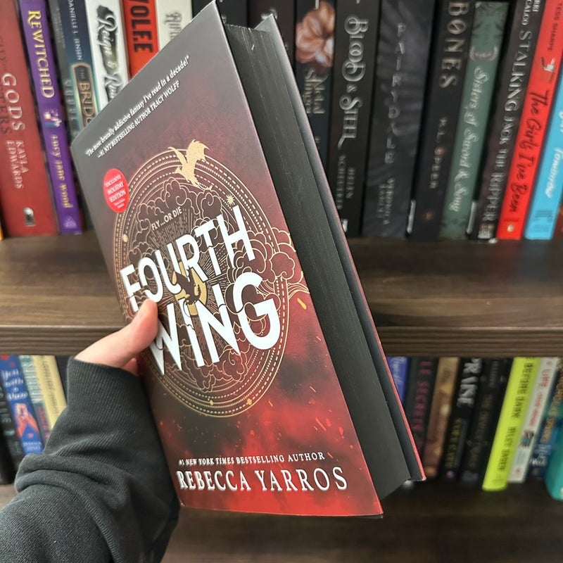 Fourth Wing by Rebecca Yarros *HOLIDAY EDITION*