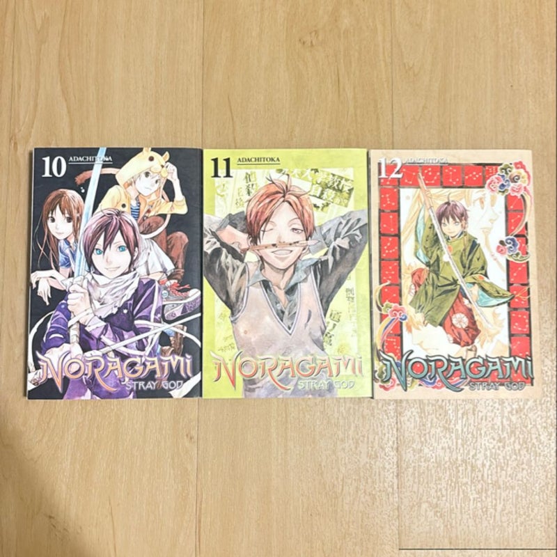 Noragami: Stray God 10,11,12