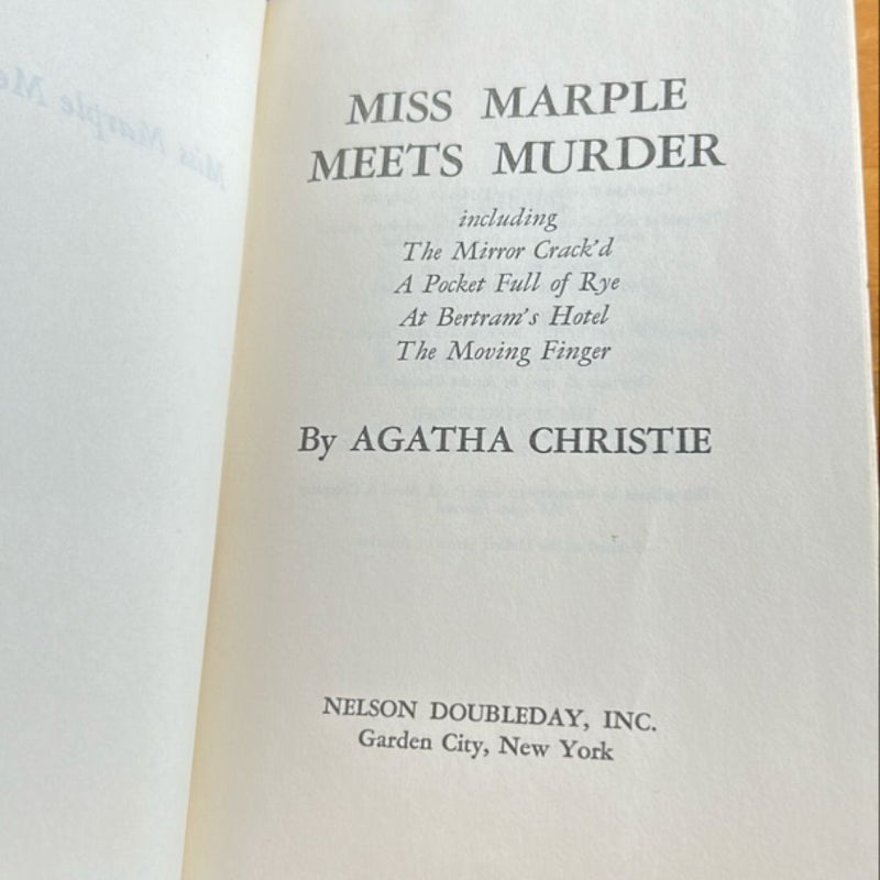 Miss Marple Meets Murder