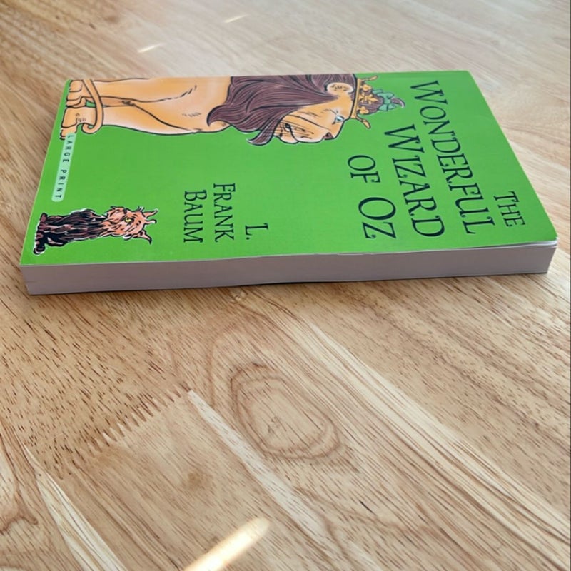 The Wonderful Wizard of Oz (Large Print Edition)