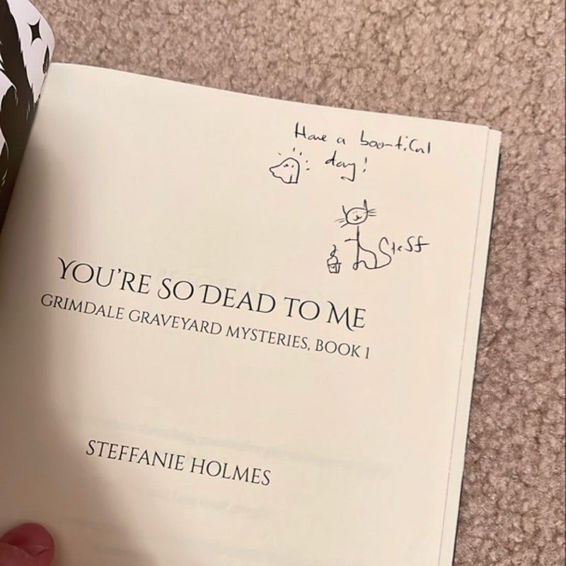 SIGNED You’re So Dead To Me special edition