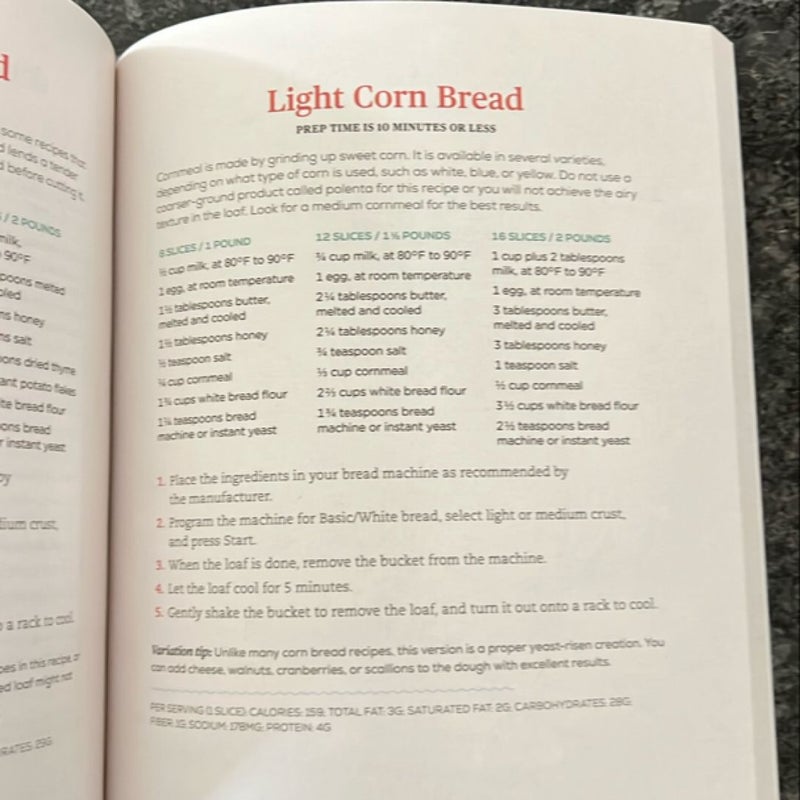 The No-Fuss Bread Machine Cookbook