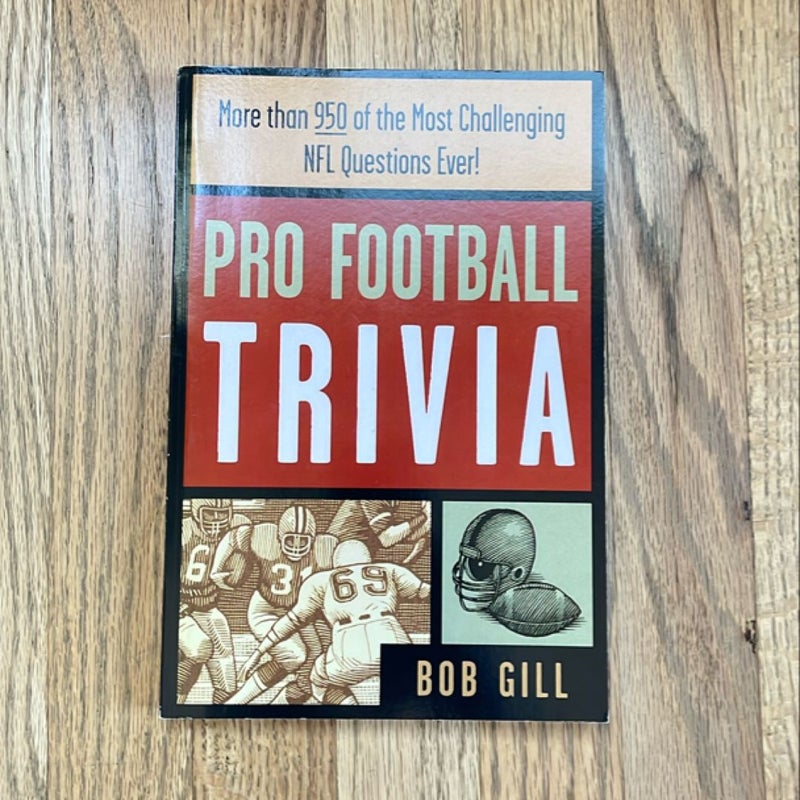 Pro Football Trivia