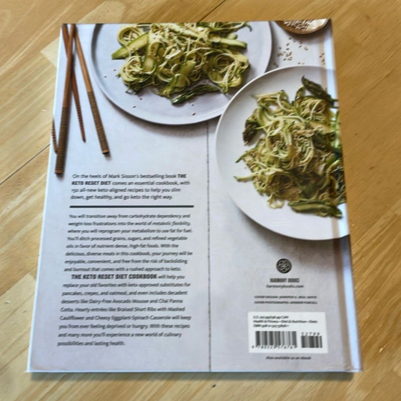 The Keto Reset Diet Cookbook