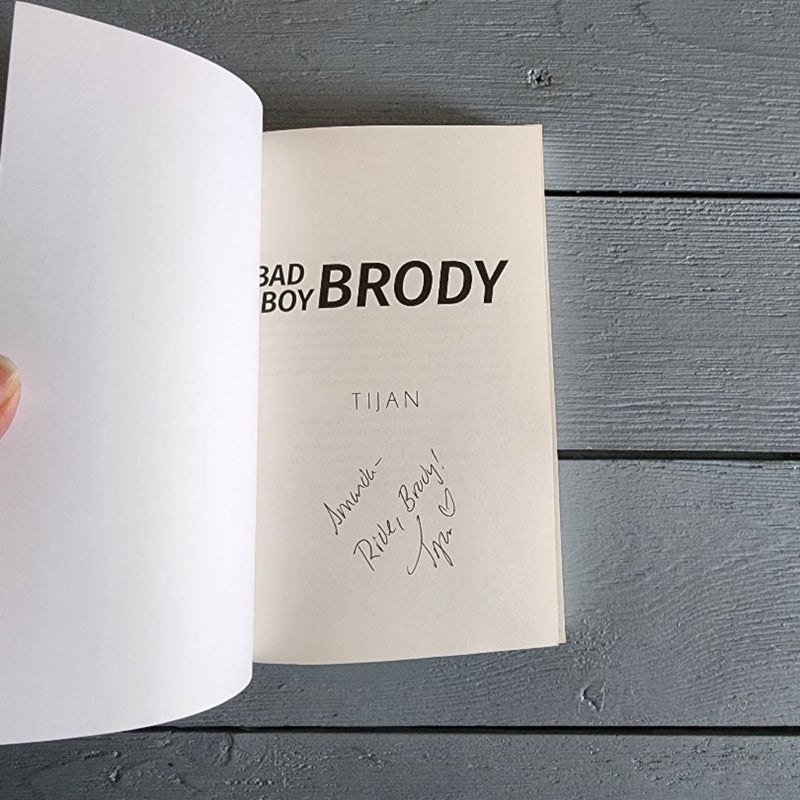 Bad Boy Brody OOP (signed by author)