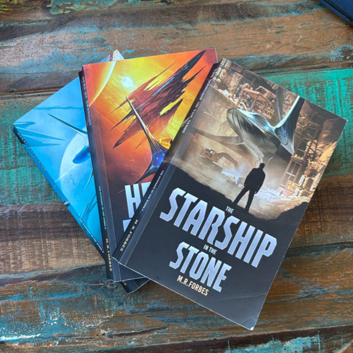 The Starship in the Stone by M. R. Forbes
