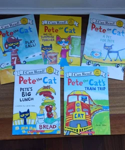 Pete the Cat lot of 5 books