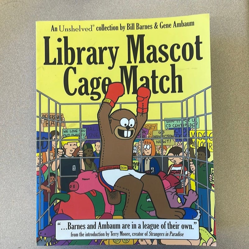 Library Mascot Cage Match