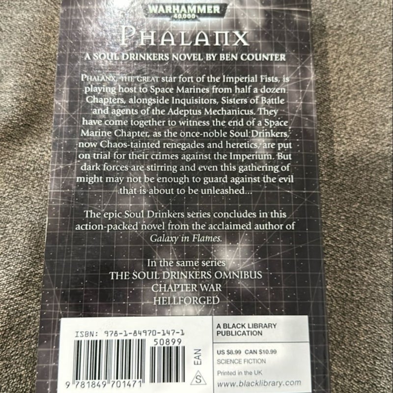 Phalanx:  A Soul Drinkers Novel Warhammer 40k