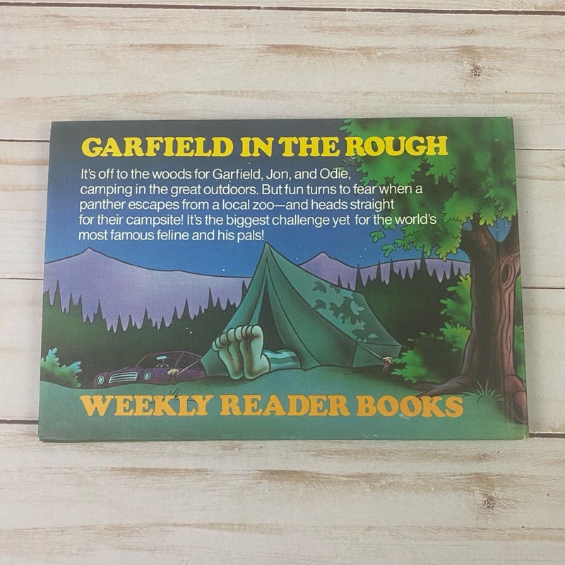Garfield In The Rough Comic Book By Jim Davis 1984 1st Ed 1st Printing Hardcover