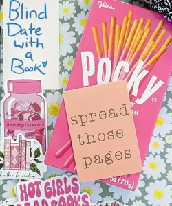 Blind Date with a Book + Pocky