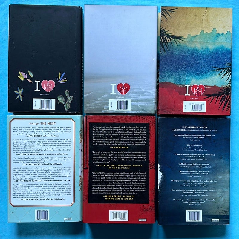 Enchanted Islands, Before the Fall, The Veins of the Ocean, The Nest, Heat & Light and I Let You Go. All Sold Out BOTM small HC