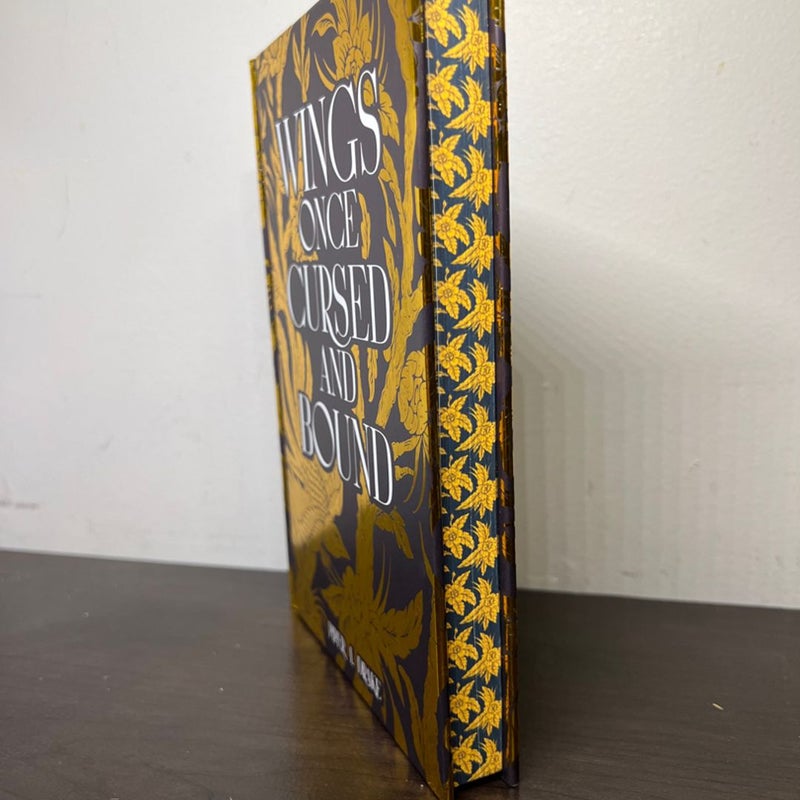 Wings Once Cursed and Bound BOOKISH BOX EXCLUSIVE