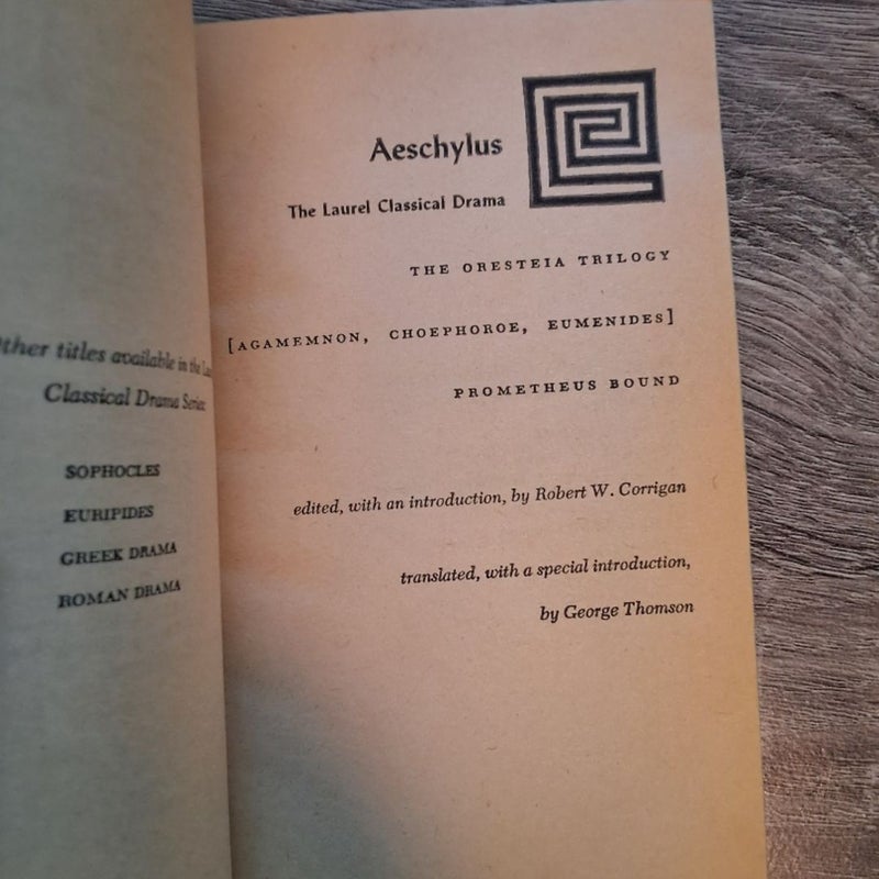 The Oresteia Trilogy