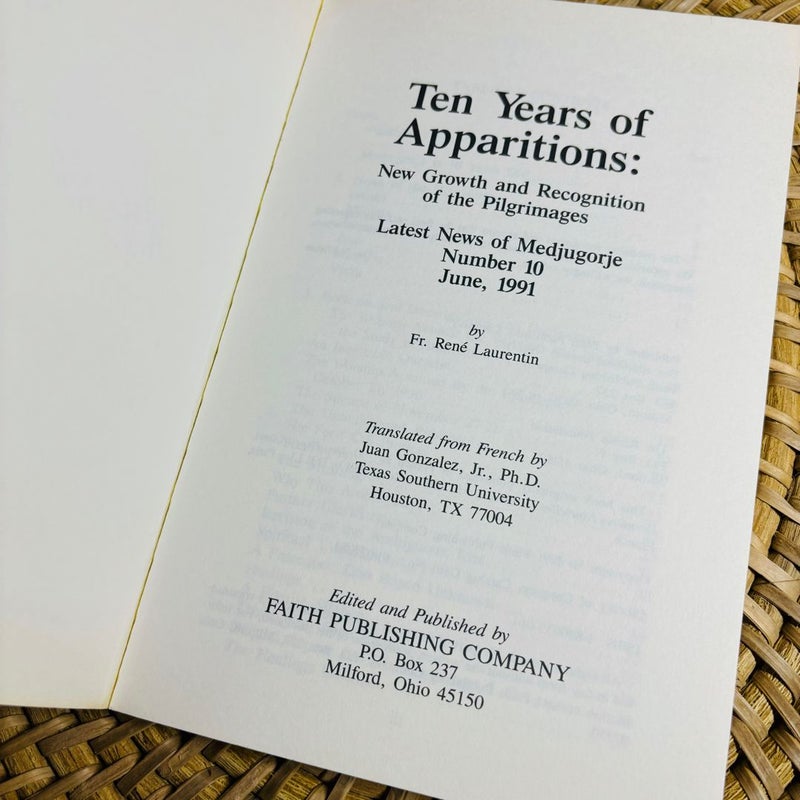 Ten Years of Apparitions