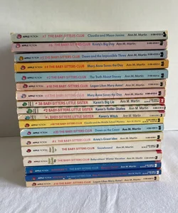 The Babysitters Club Books - See description for full list 