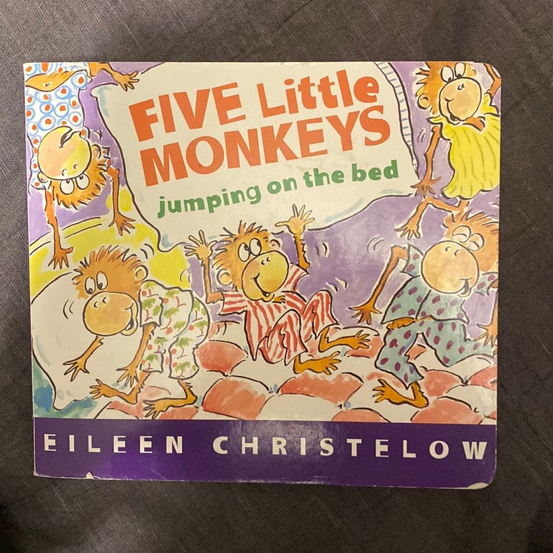 Five Little Monkeys Jumping on the Bed Board Book