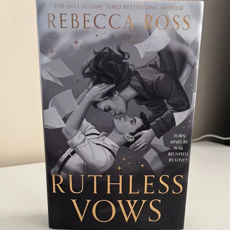 Fairyloot Divine Rivals + Ruthless Vows by Rebecca Ross